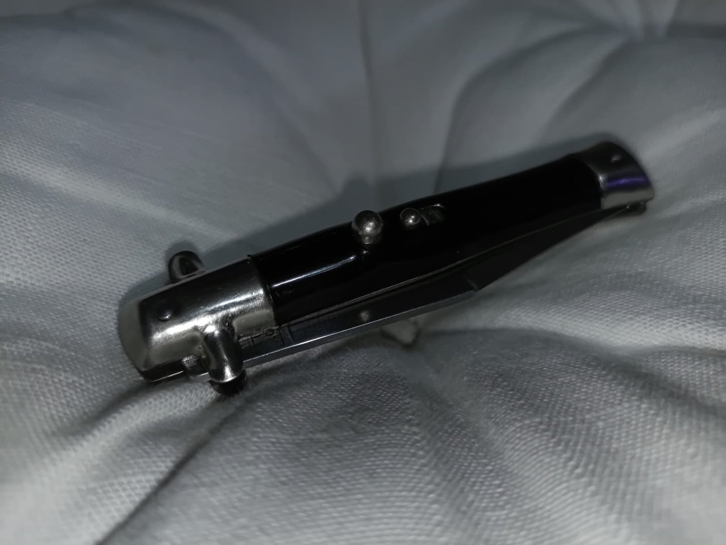 Stiletto automatico italiano anni '60 - Black handle version 18 cm